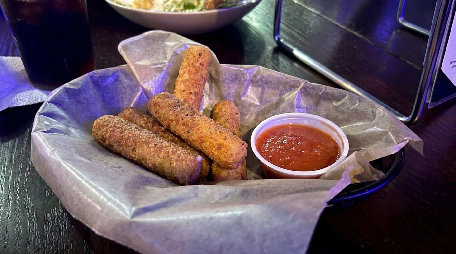 More from the menu